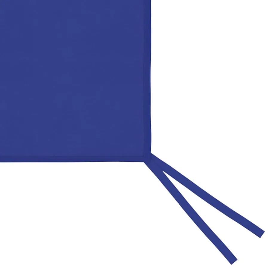 Paroi latérale de belvédère avec fenêtres 4x2 m Bleu - 3
