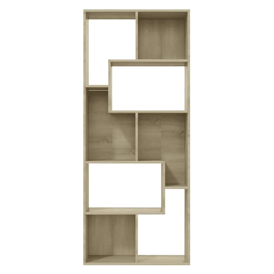 Bibliothèque Chêne sonoma 67x24x161 cm Bois d'ingénierie - 8
