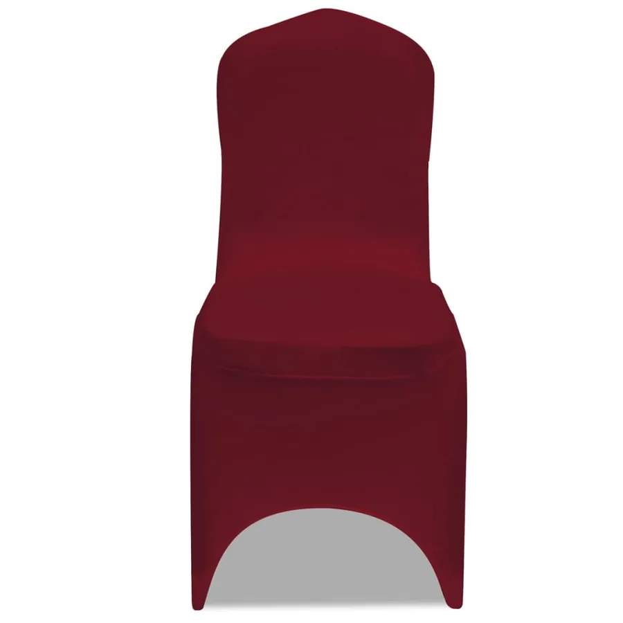 Housses élastiques de chaise Bordeaux 30 pcs - 3