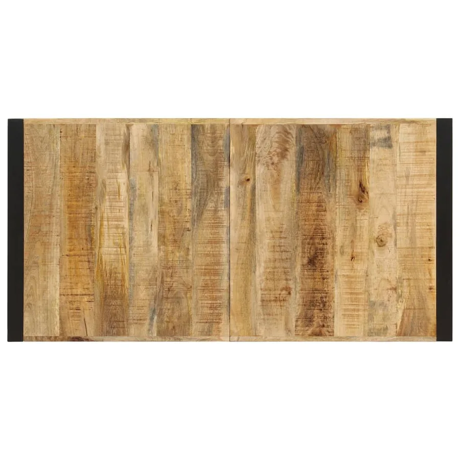 Table à manger 140x70x75 cm Bois de manguier massif - 4
