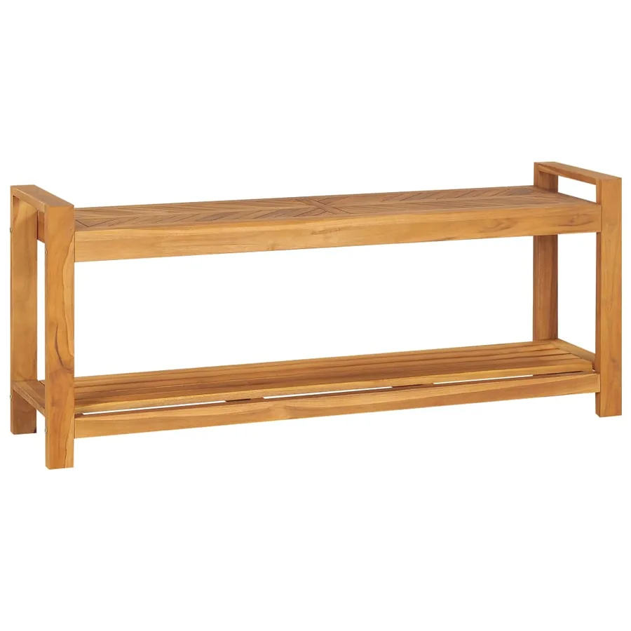 Banc 120 cm Bois de teck solide