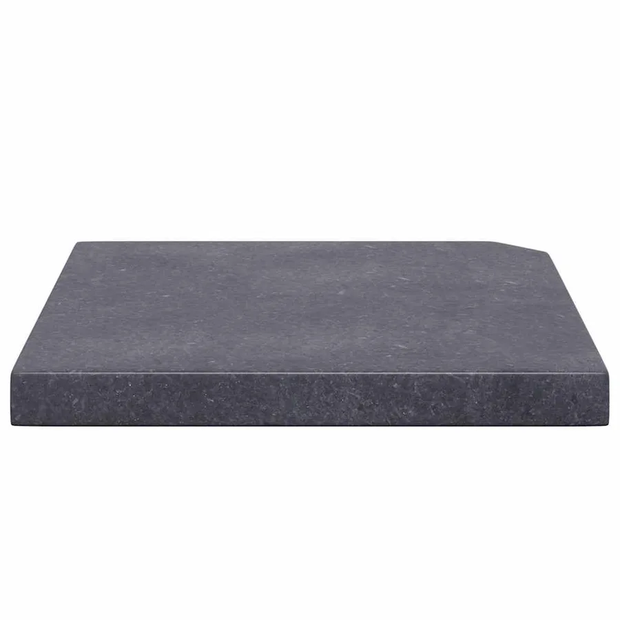 Plaque de poids de parasol Noir Granite Carré 25 kg - 6