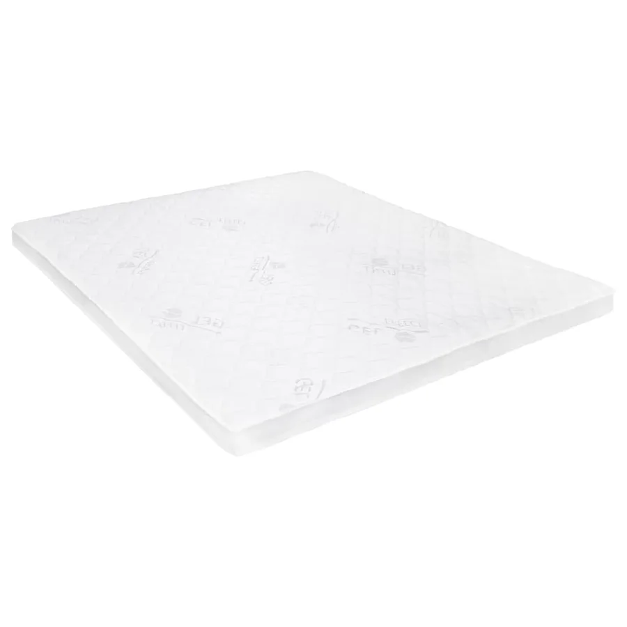 Sur-matelas 160 x 200 cm Mousse de gel 7 cm - 2