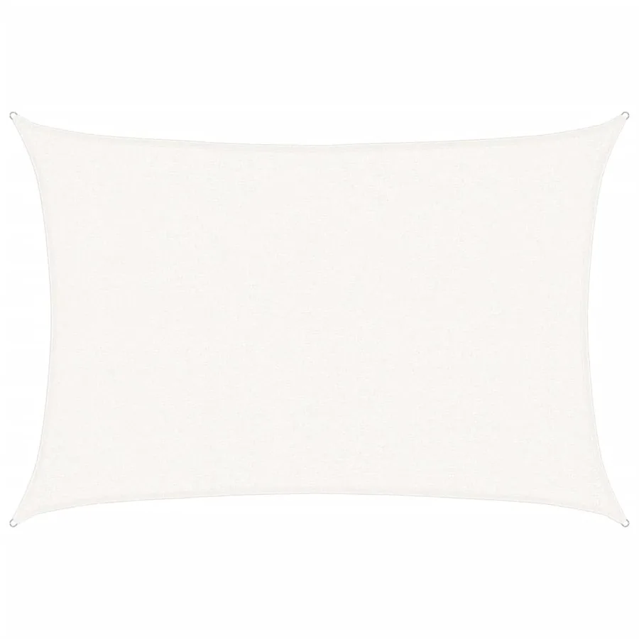 Voile d'ombrage 160 g/m² Blanc 2,5x3,5 m PEHD - 2