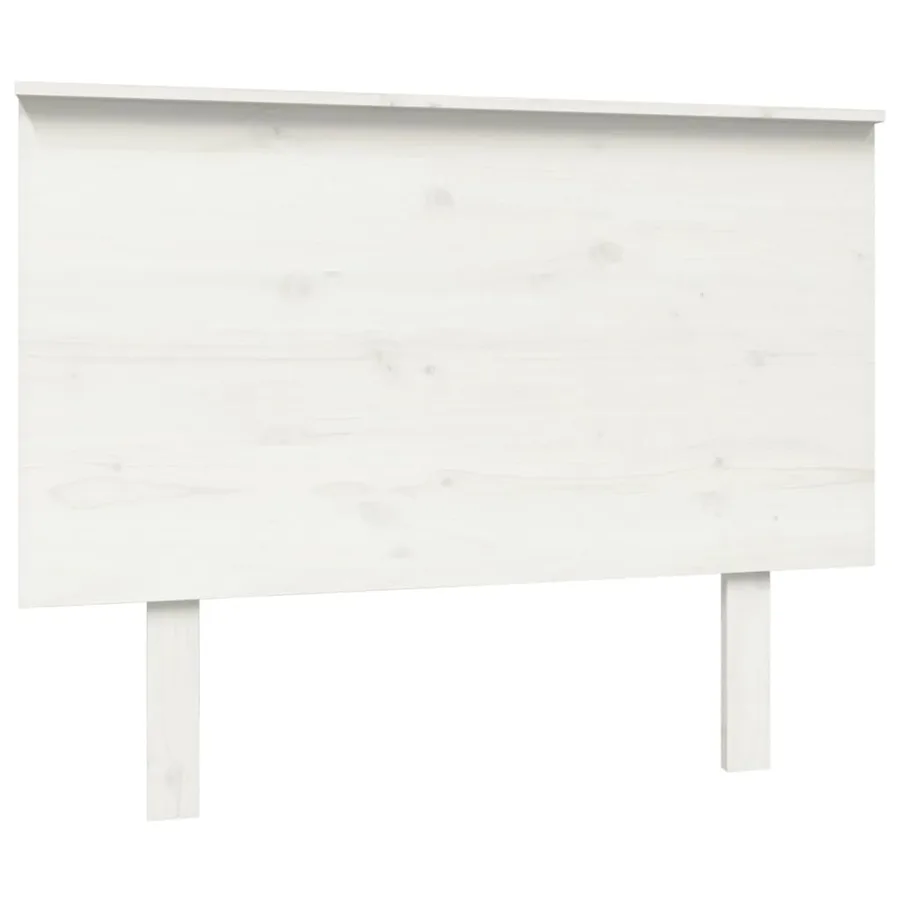 Tête de lit Blanc 104x6x82,5 cm Bois massif de pin - 2