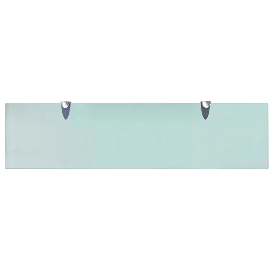 Étagères murales 2 pcs Verre 80 x 20 cm 8 mm - 4