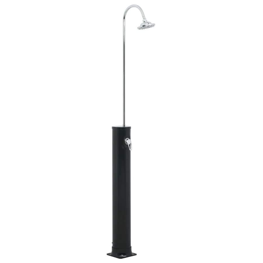 Douche solaire Noir 214 cm 20 L - 2