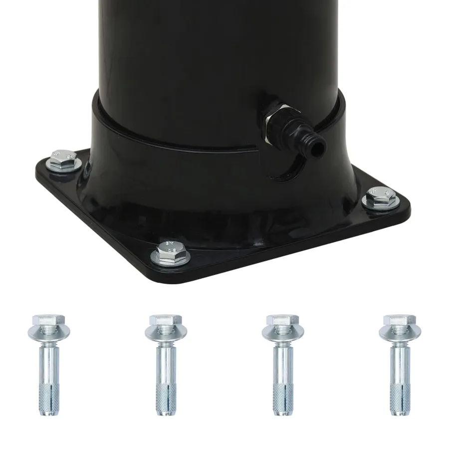 Douche solaire Noir 214 cm 20 L - 7