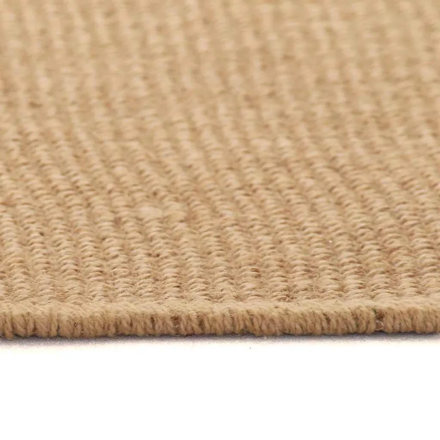 Tapis en jute avec support en latex 160x230 cm Naturel - 3
