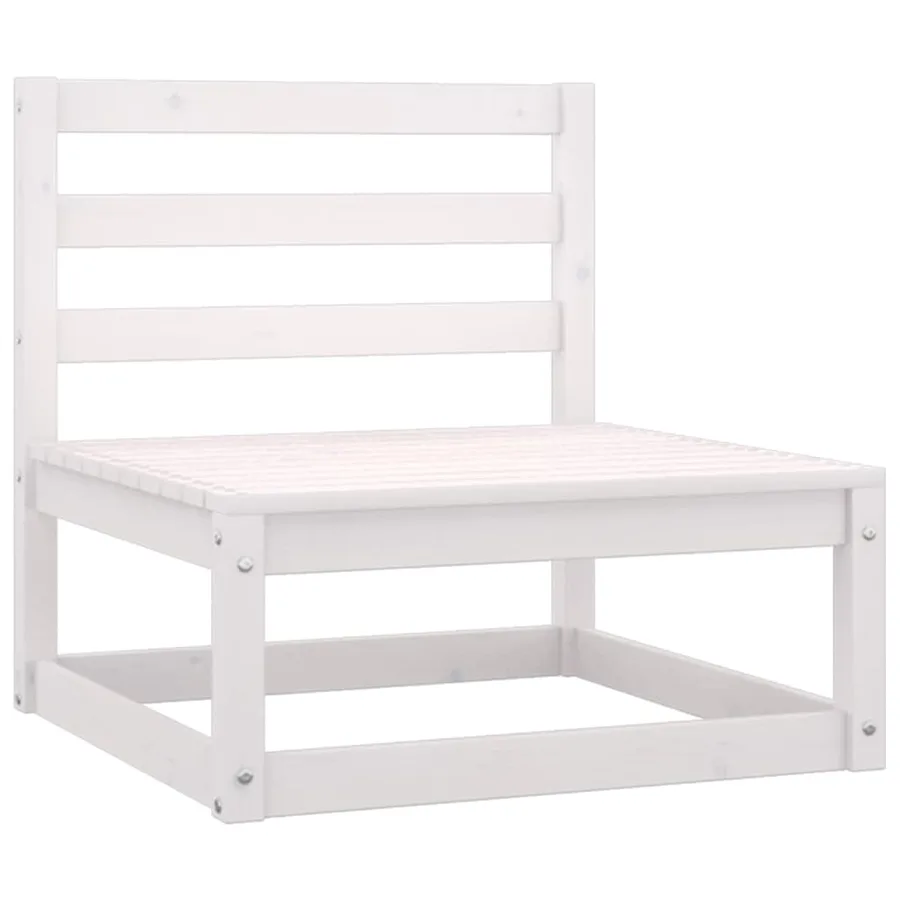 Salon de jardin 6 pcs avec coussins Bois de pin massif - 5