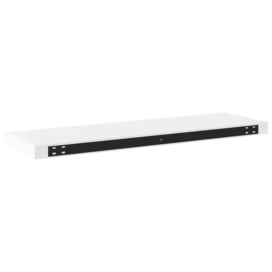 Étagère flottante murale blanc 80x23,5x3,8 cm MDF - 8