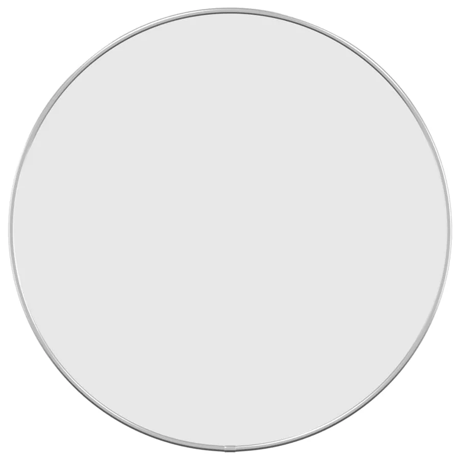 Miroir mural Argenté Ø 50 cm Rond - 2