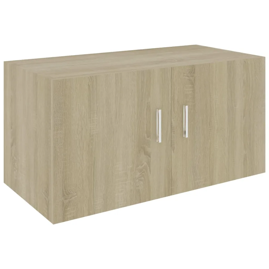 Armoire murale Chêne sonoma 80x39x40 cm Bois d'ingénierie - 2