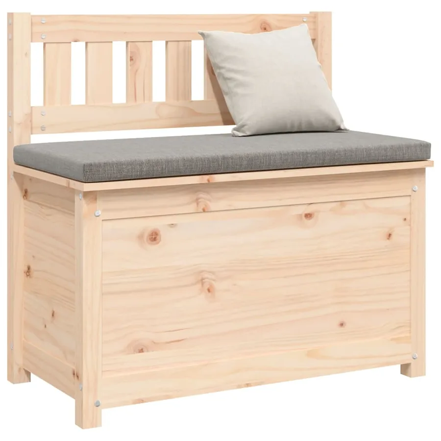Banc 80x41x77 cm Bois de pin massif - 4