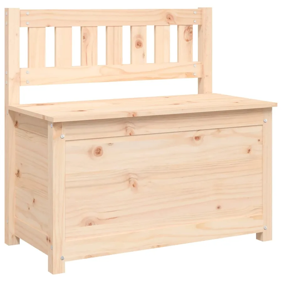 Banc 80x41x77 cm Bois de pin massif - 6