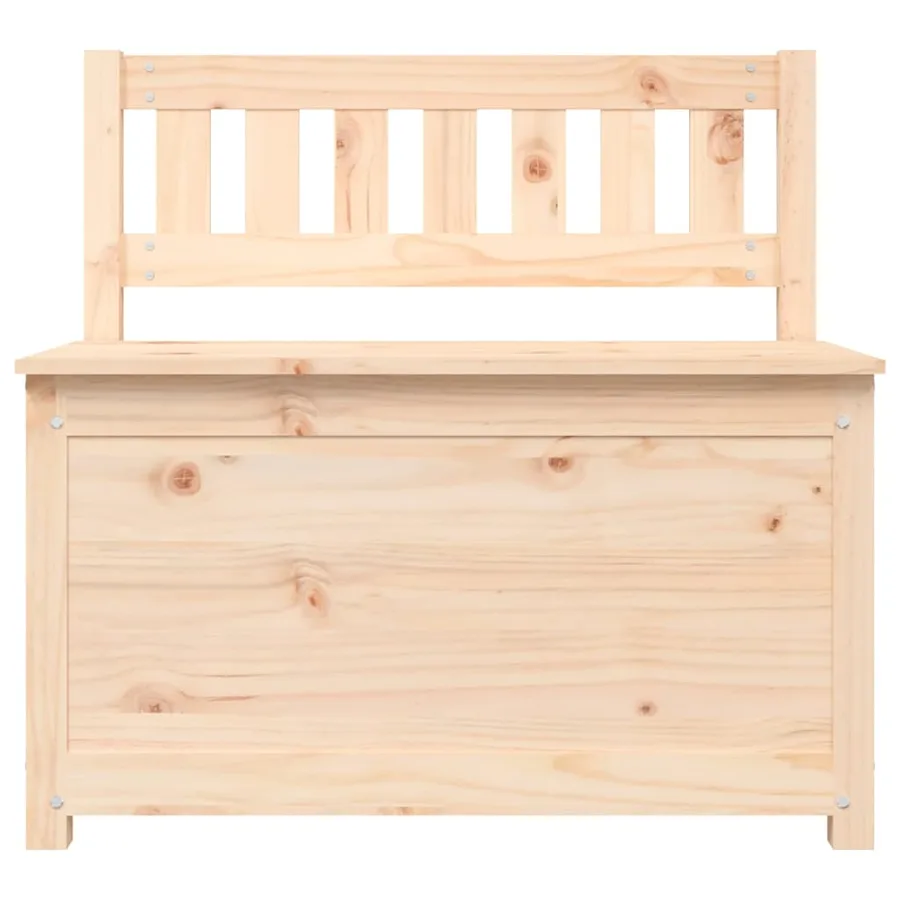 Banc 80x41x77 cm Bois de pin massif - 7