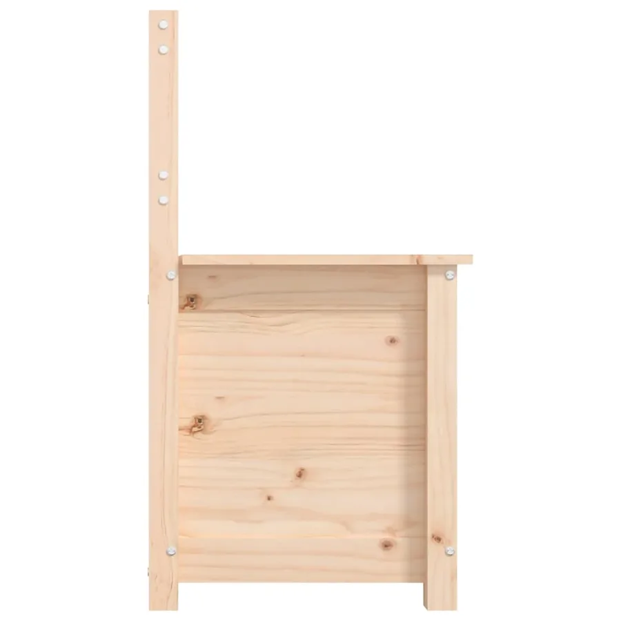 Banc 80x41x77 cm Bois de pin massif - 8