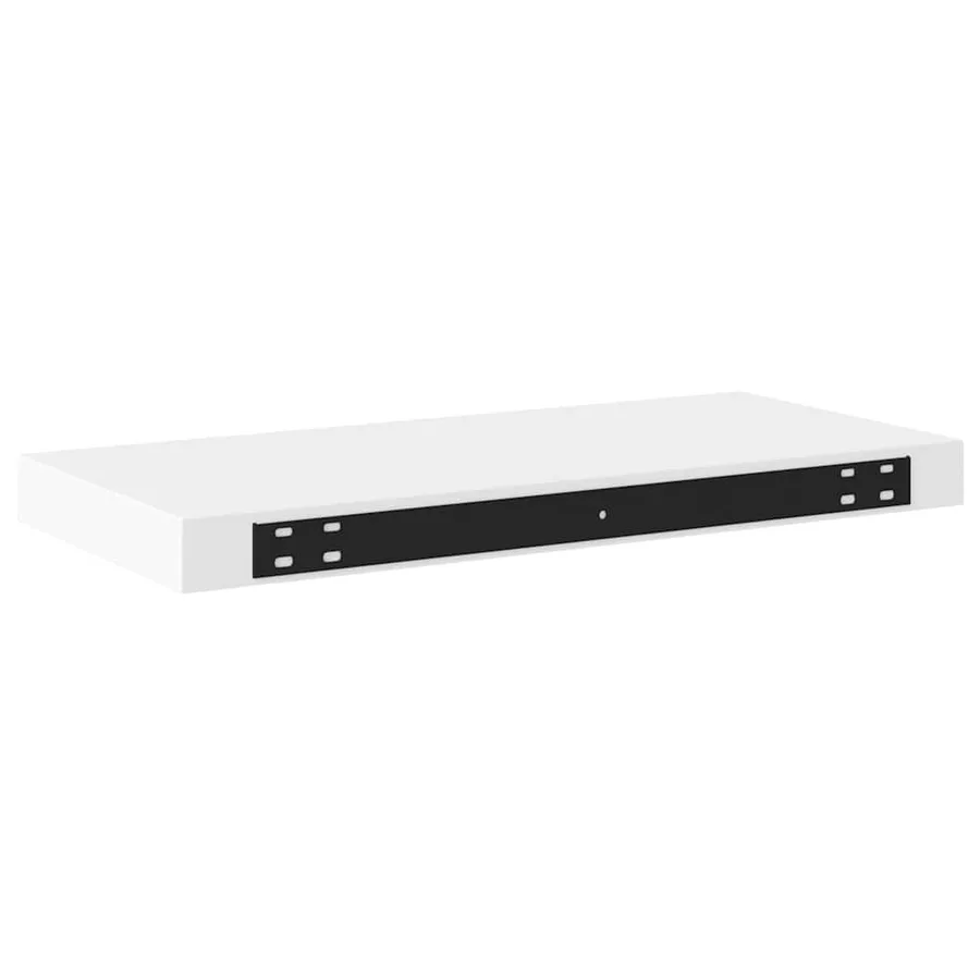 Étagères murales flottantes 2 pcs blanc 50x23,5x3,8 cm MDF - 9