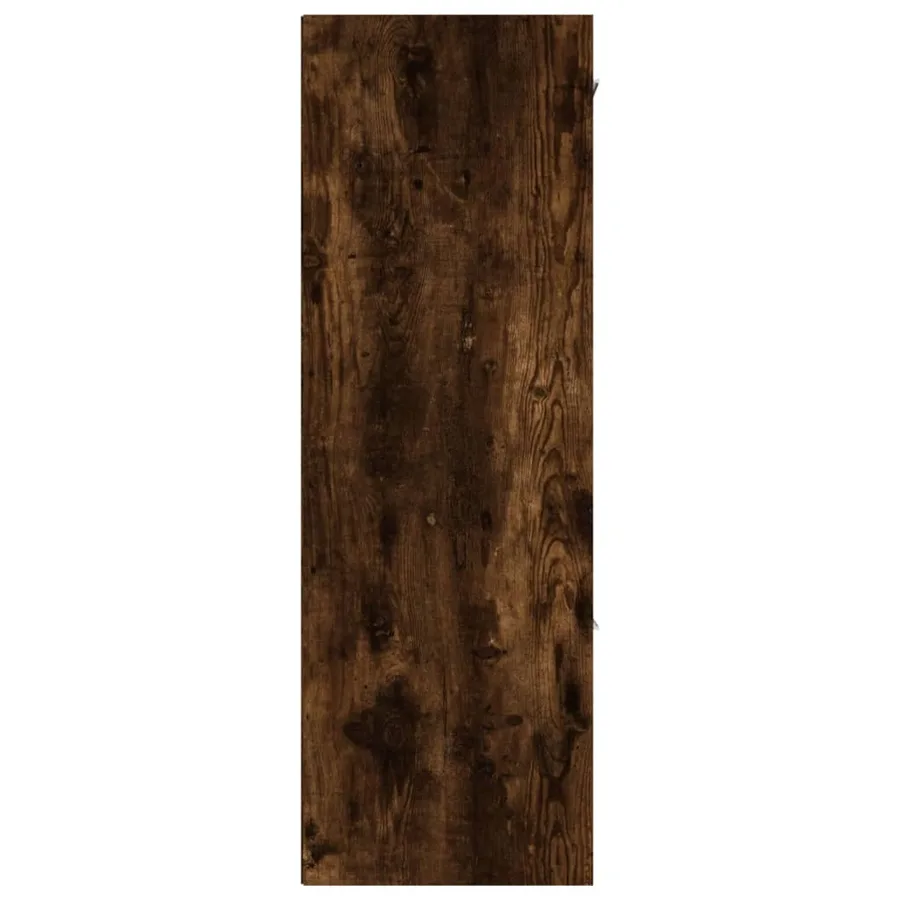 Armoire de rangement Chêne fumé 60x29,5x90 cm - 4