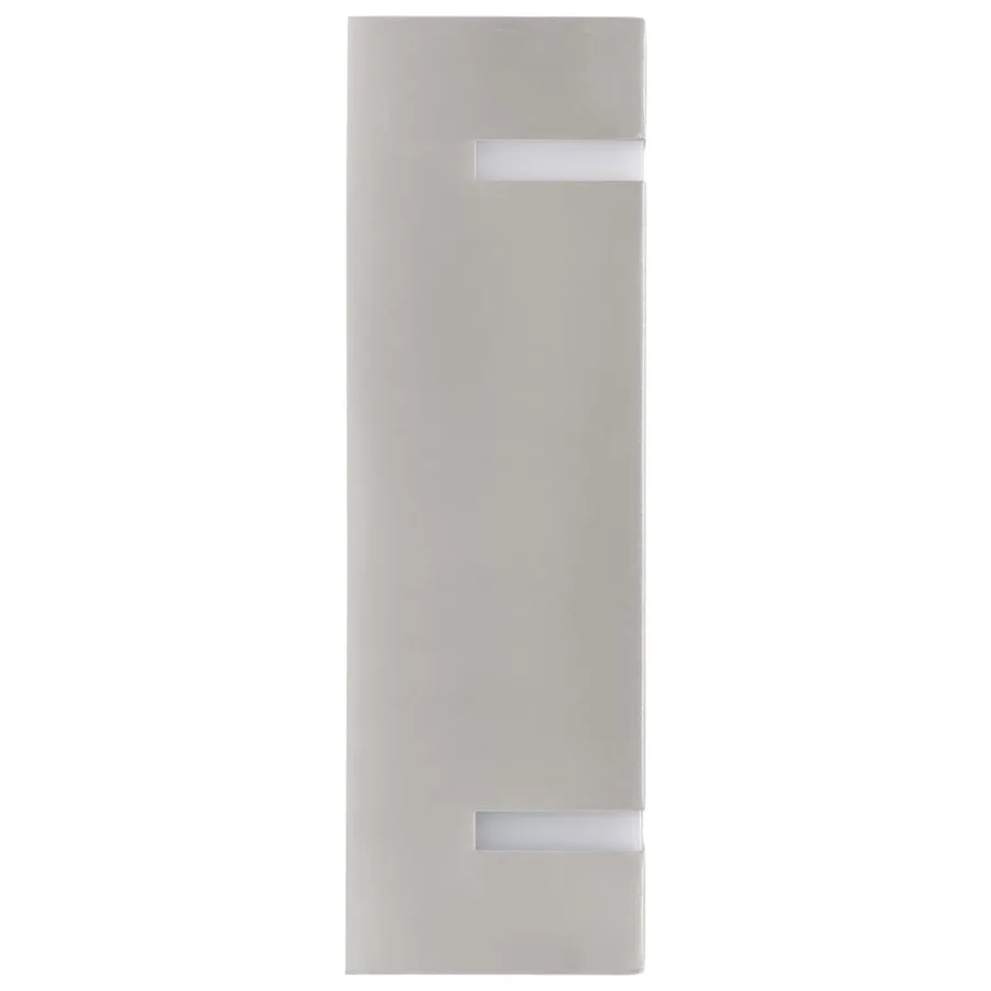 Appliques murales d'extérieur 2 pcs 35 W Argenté Rectangulaire - 4