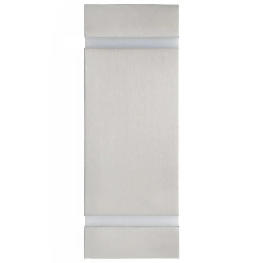 Appliques murales d'extérieur 2 pcs 35 W Argenté Rectangulaire - 5