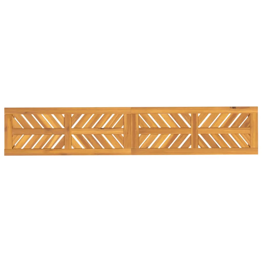 Banc de jardin 180 cm bois massif d'acacia - 5