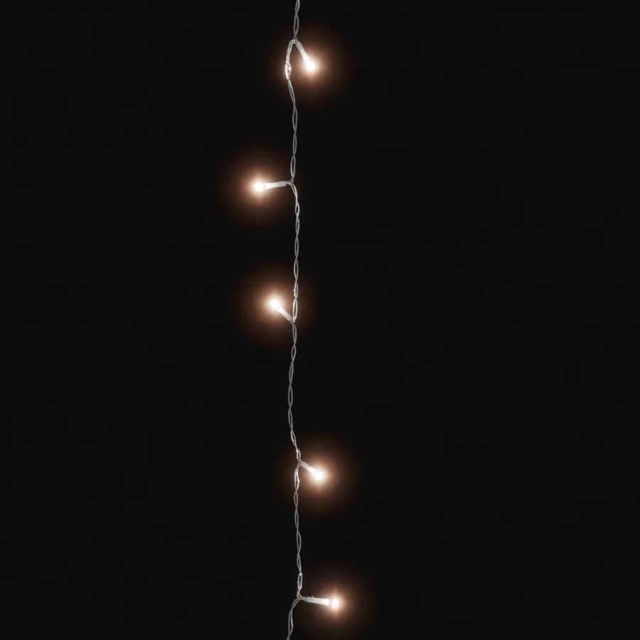 Guirlande LED avec 300 LED Blanc chaud 30 m PVC - 5