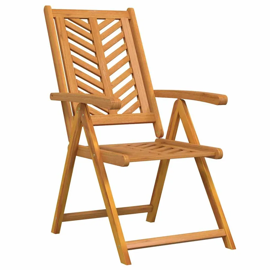 Ensemble de salle à manger pour jardin 7 pc Marron - 5