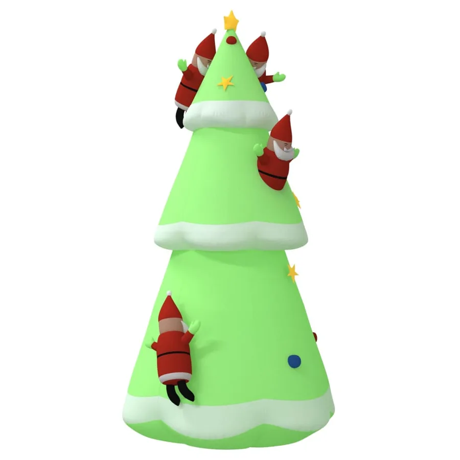 Arbre de Noël gonflable avec LED 500 cm - 4