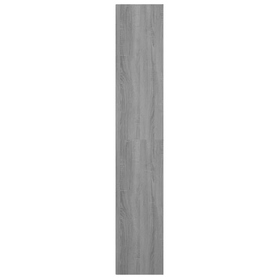 Bibliothèque Sonoma gris 36x30x171 cm Bois d'ingénierie - 4