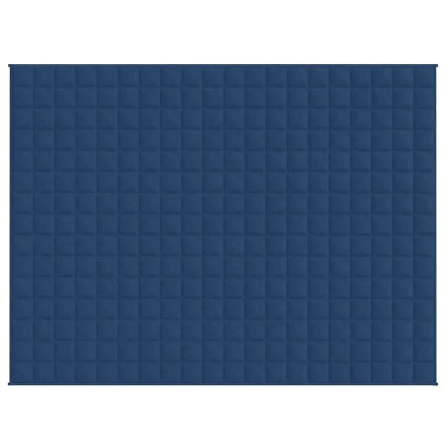 Couverture lestée Bleu 152x203 cm 11 kg Tissu - 3