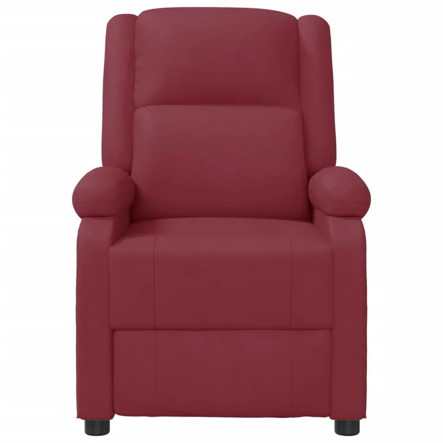 Fauteuil de massage Rouge bordeaux Similicuir - 3