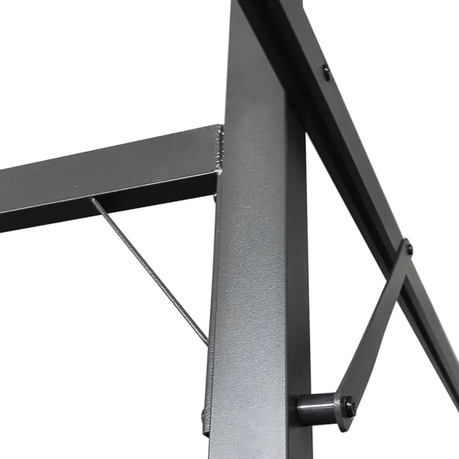Pergola avec toit rétractable anthracite 395x292x230 cm - 7