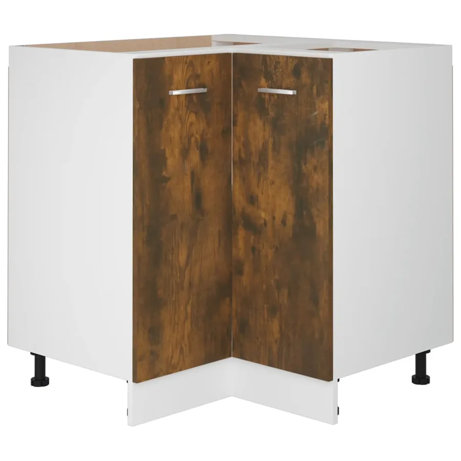 Meuble de cuisine "Lyon" Chêne fumé 75,5 x 75,5 x 81,5 cm Bois d'ingénierie - 2