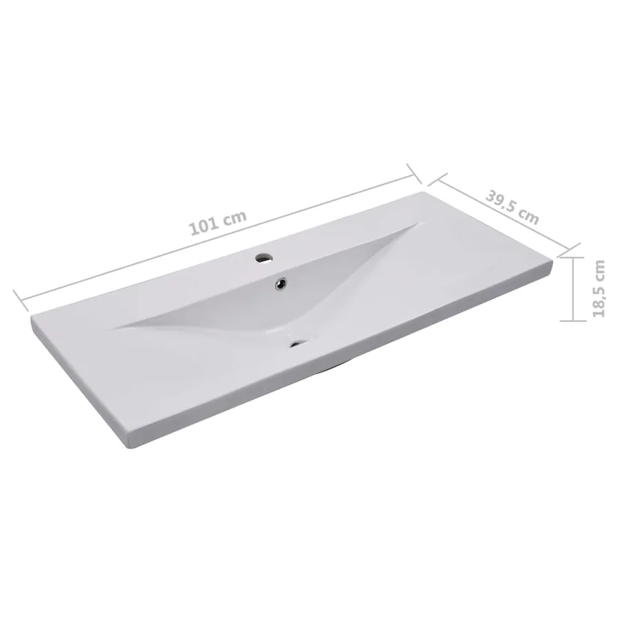 Armoire d'évier avec lavabo intégré Noir Aggloméré - 13