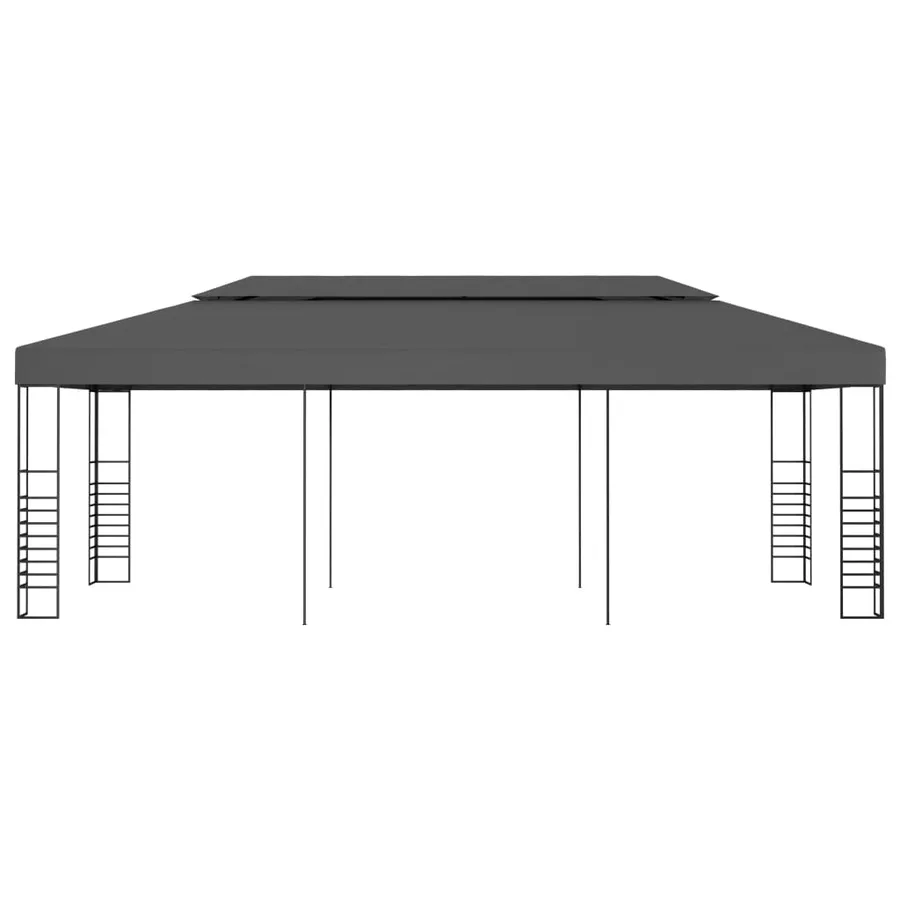Tonnelle de jardin 3 x 6 m Anthracite - 2