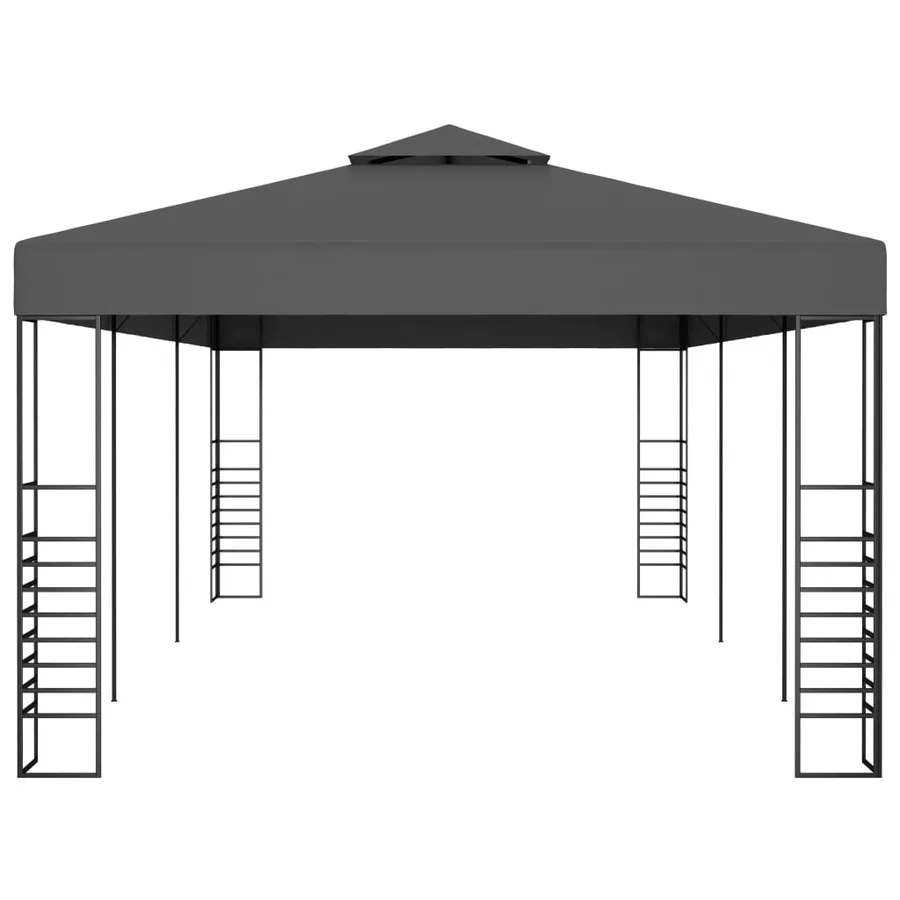 Tonnelle de jardin 3 x 6 m Anthracite - 3