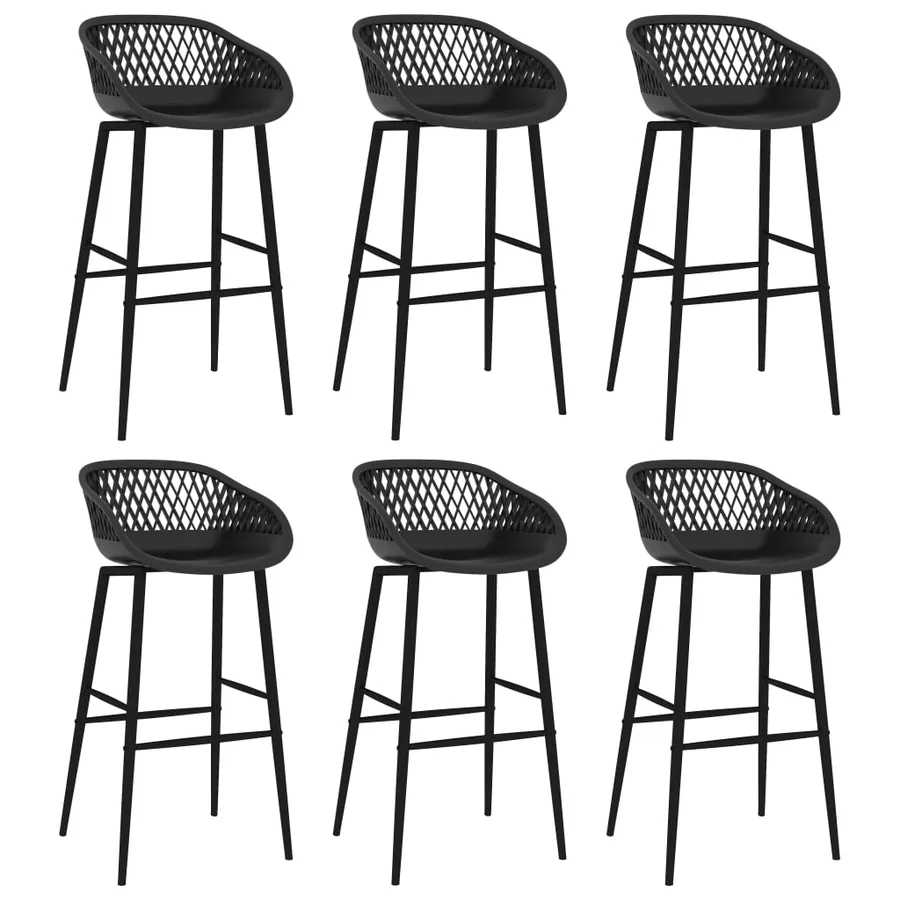 Ensemble de bar 7 pcs Blanc et noir - 6