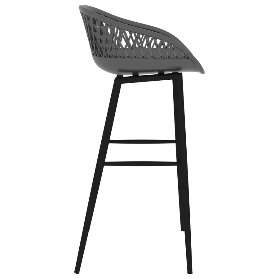 Ensemble de bar 7 pcs Blanc et gris - 9