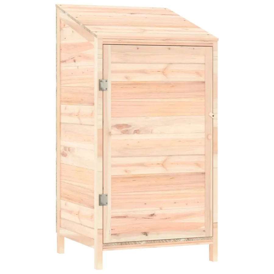 Remise de jardin 55x52x112 cm Bois de sapin solide - 2