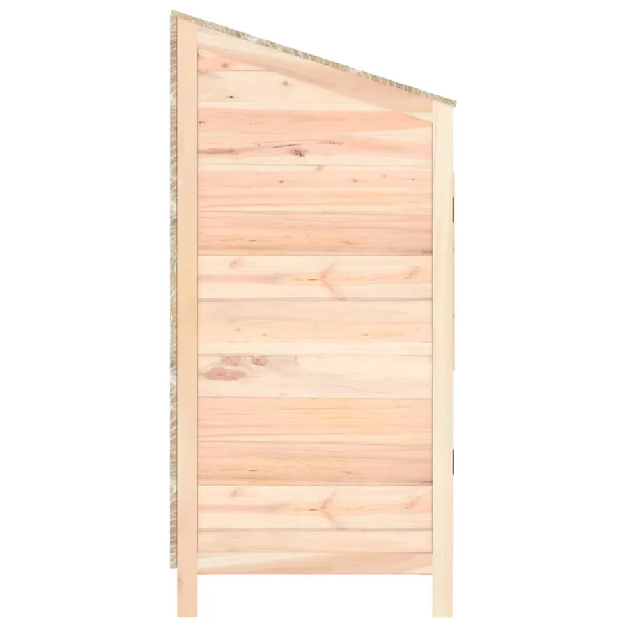 Remise de jardin 55x52x112 cm Bois de sapin solide - 5