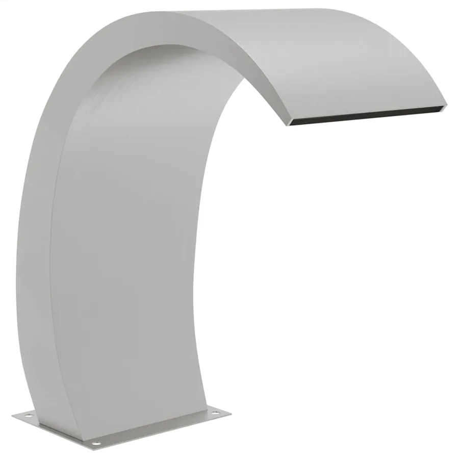 Fontaine de piscine avec LED 22x60x70 cm Acier inoxydable 304 - 2