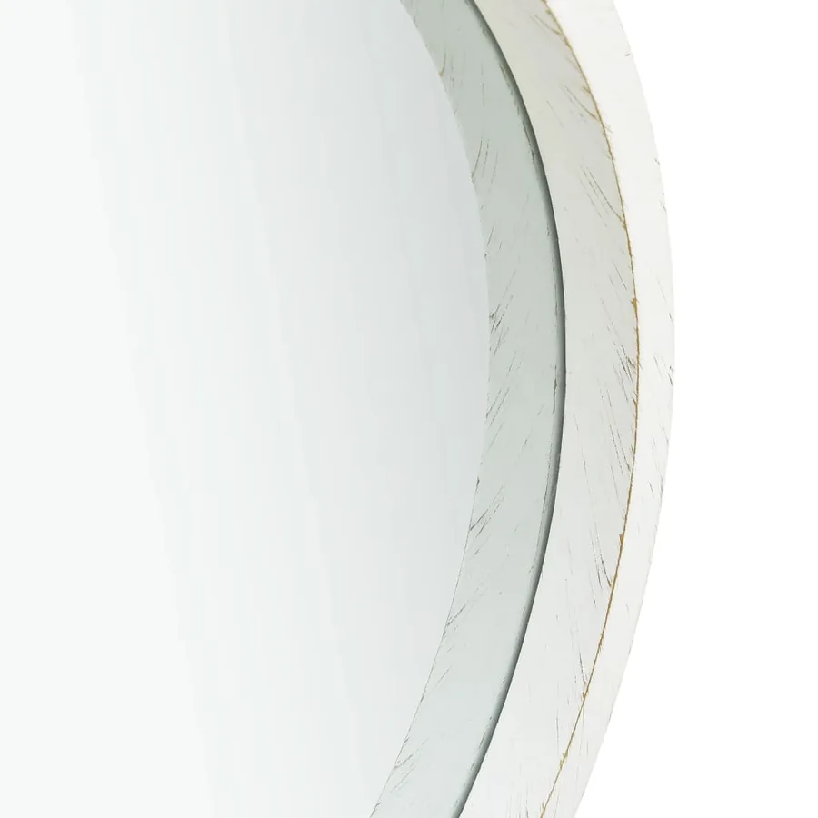 Miroir mural avec sangle 50 cm Blanc - 3