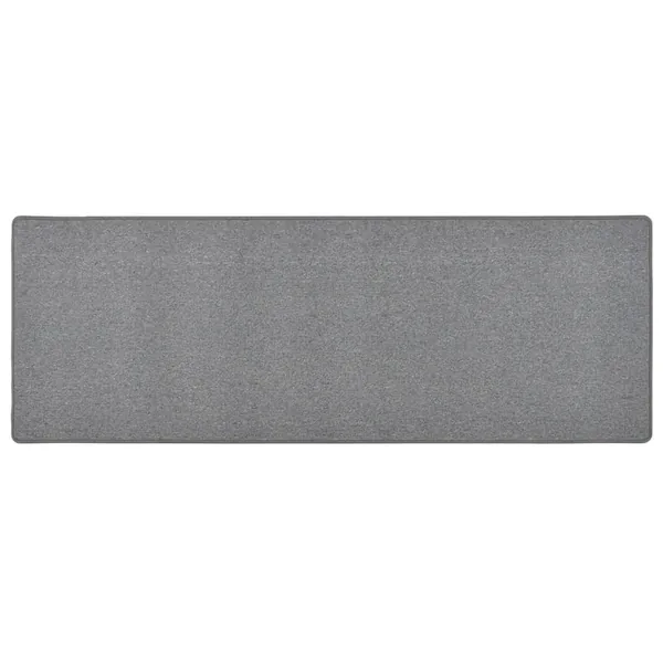Tapis de couloir Gris foncé 50x150 cm