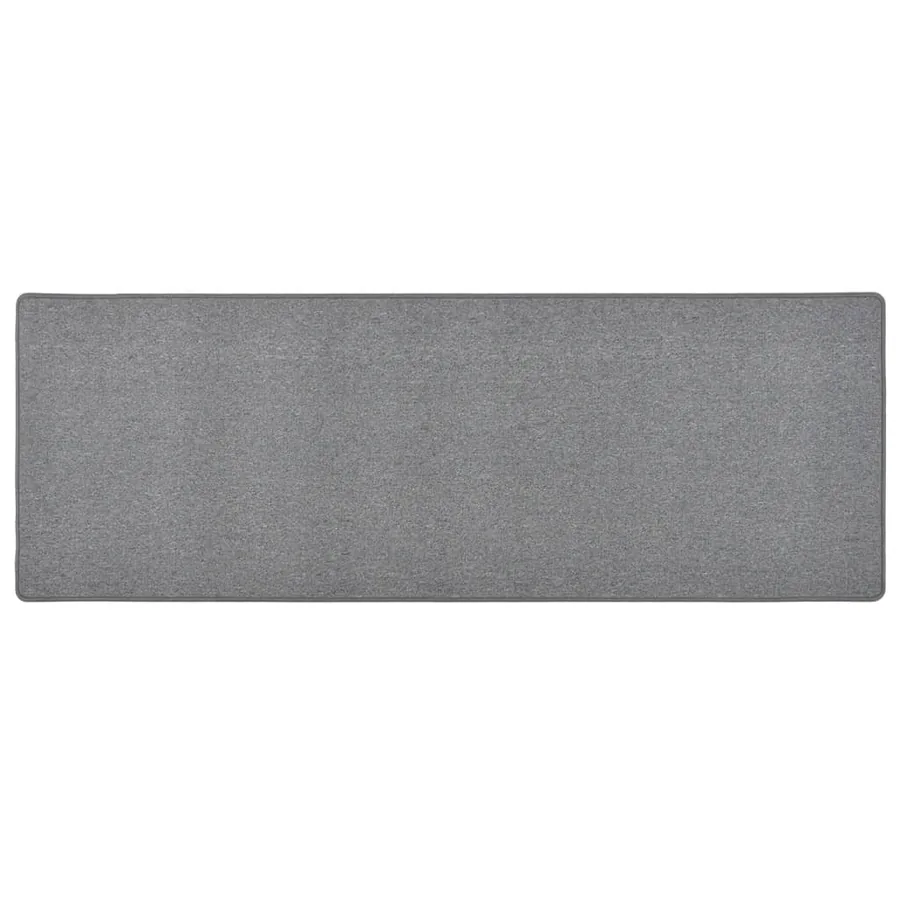 Tapis de couloir Gris foncé 50x150 cm