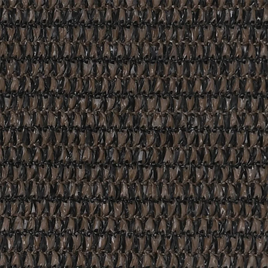 Écran de balcon Marron 75x300 cm PEHD - 2