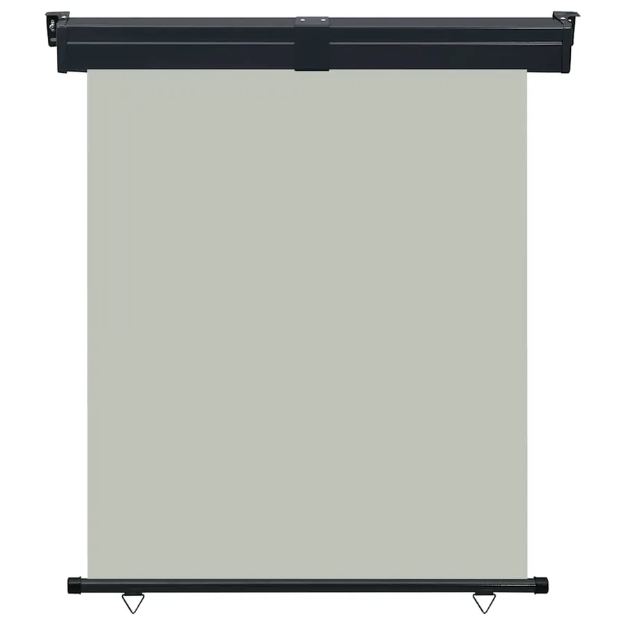 Auvent latéral de balcon 145x250 cm Gris - 2