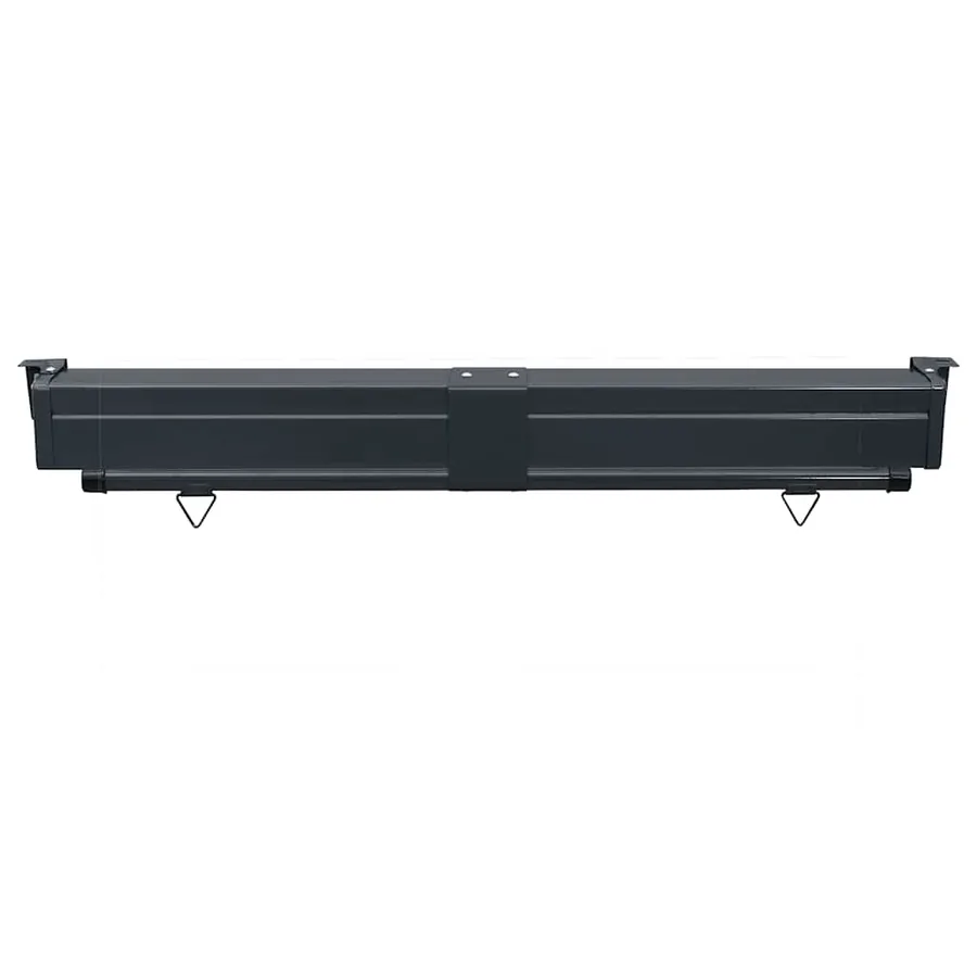 Auvent latéral de balcon 145x250 cm Gris - 6