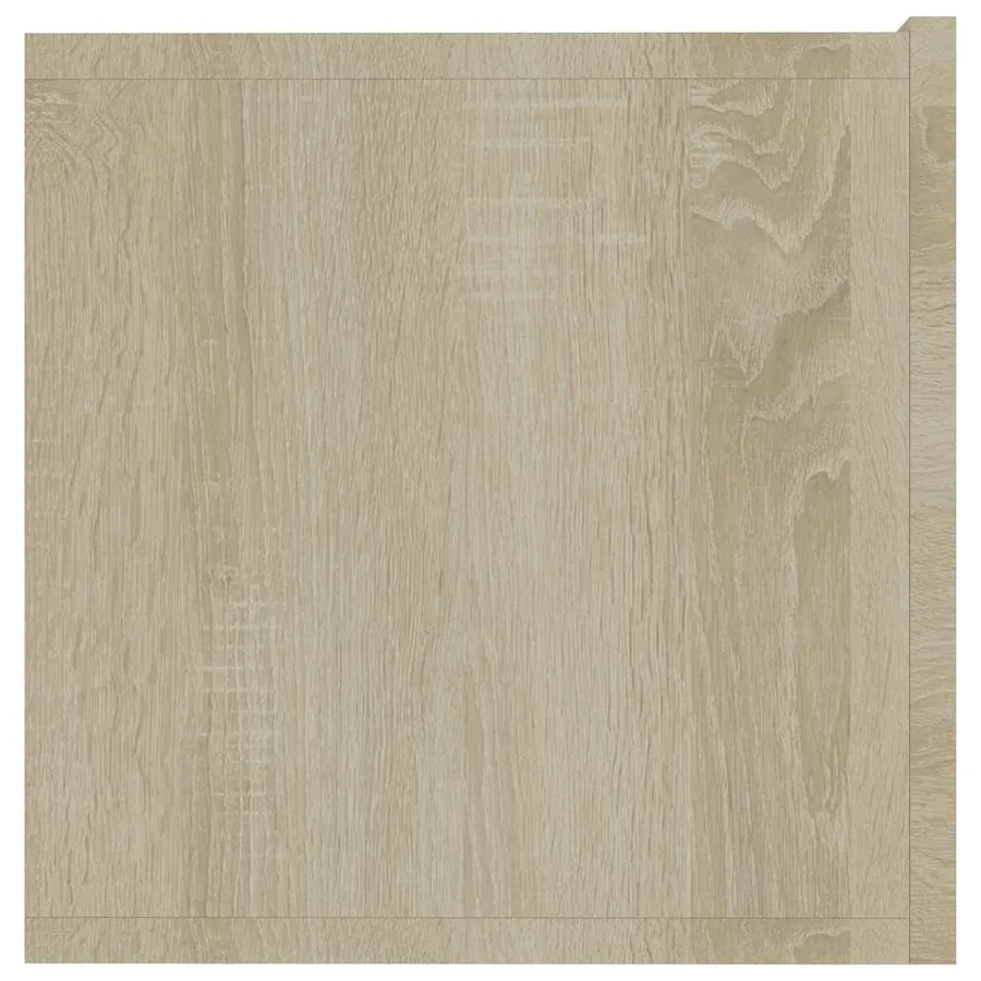 Meuble TV Chêne sonoma 80x30x30 cm Bois d’ingénierie - 7