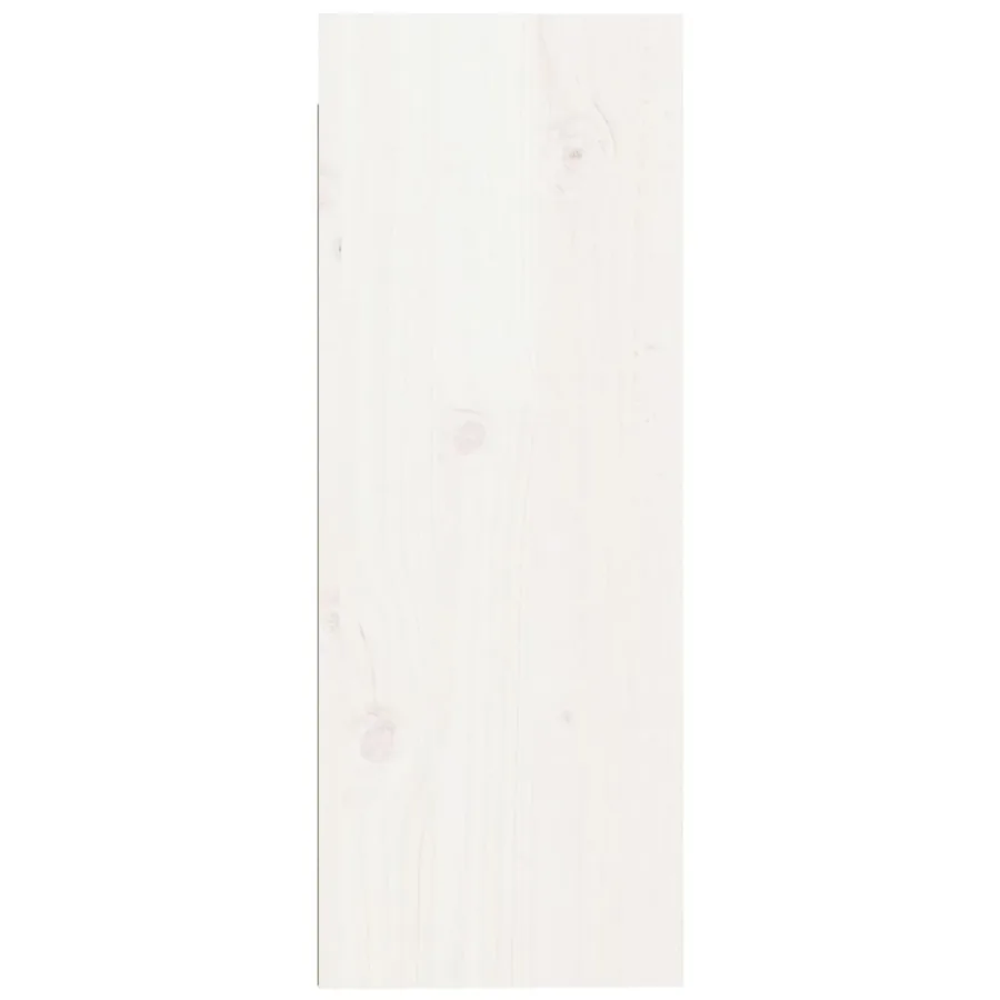 Armoires murales 2 pcs Blanc 30x30x80 cm Bois de pin massif - 8